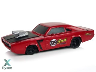 Auto R/C Naklejki Sportowe 1:20 Czerwone Pilot LEAN TOYS