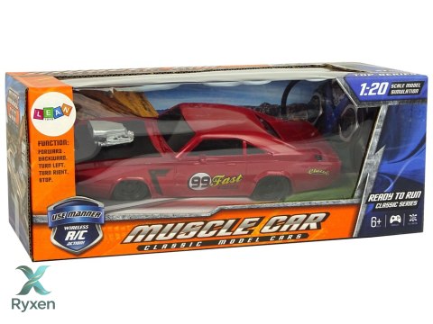 Auto R/C Naklejki Sportowe 1:20 Czerwone Pilot LEAN TOYS