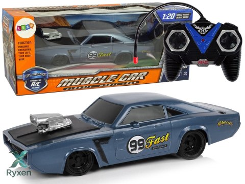 Auto R/C Naklejki Sportowe 1:20 Szare Pilot LEAN TOYS