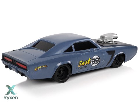 Auto R/C Naklejki Sportowe 1:20 Szare Pilot LEAN TOYS