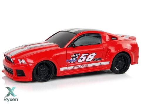 Auto Sportowe R/C 1:24 Wyścigi Czerwone Przyciemniane Szyby LEAN TOYS