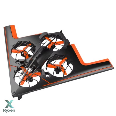Dron Zdalnie Sterowany RC Latający Quadcopter Światła LED Aplikacja LEAN TOYS