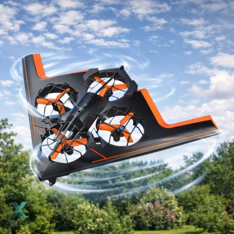 Dron Zdalnie Sterowany RC Latający Quadcopter Światła LED Aplikacja LEAN TOYS