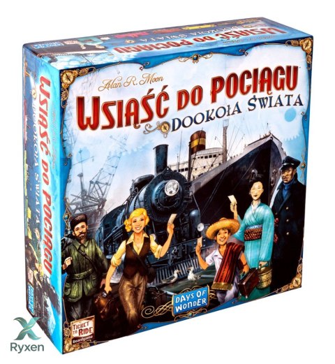 Gra wsiąść do pociągu: dookoła Świata Rebel