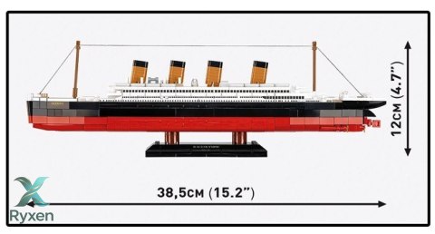 Klocki r.m.s olympic 595 klocków COBI KLOCKI