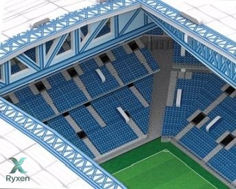 Puzzle 3d stadion lech poznań CUBIC FUN