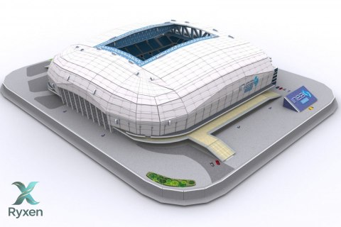 Puzzle 3d stadion lech poznań CUBIC FUN