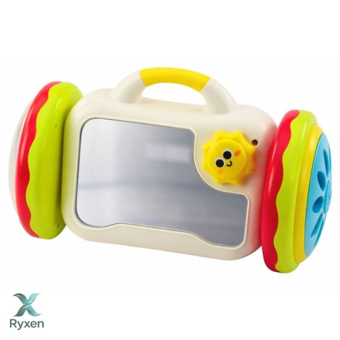 Uciekające Lusterko Interaktywna Edukacyjna Zabawka Dla Malucha Grzechotka LEAN TOYS