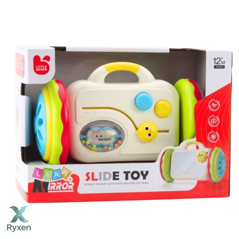 Uciekające Lusterko Interaktywna Edukacyjna Zabawka Dla Malucha Grzechotka LEAN TOYS
