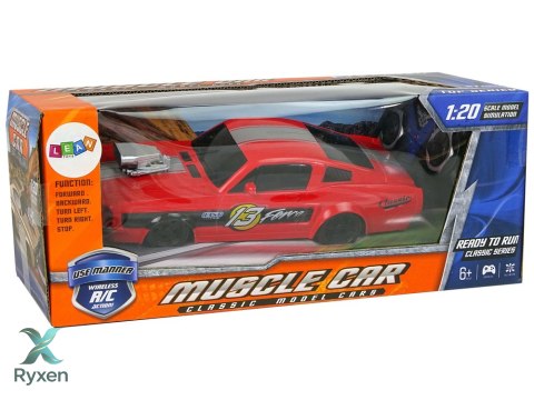 Zdalnie Sterowane Auto Sportowe 1:20 Czerwone Pilot LEAN TOYS