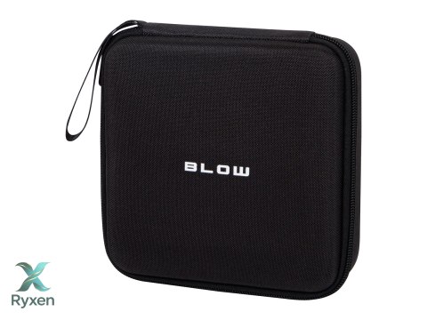 44-356# Pistolet do masażu masażer aluminowy blow wave 6000 zestaw Blow