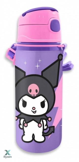 Bidon aluminiowy 600ml kuromi KIDS EUROSWAN