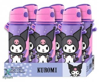 Bidon aluminiowy 600ml kuromi KIDS EUROSWAN