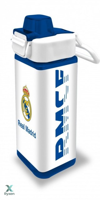 Bidon kwadratowy 500ml pp real madryt KIDS EUROSWAN