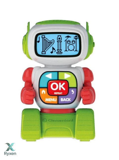 Edukacyjny Robot Eddie Język Polski Uczę się Bawiąc Clementoni 50411 CLEMENTONI