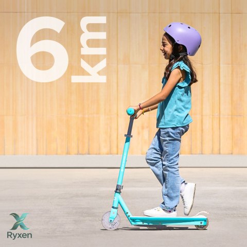 Hulajnoga elektryczna dla dzieci FUN WHEELS LIGHT Blue Rebel