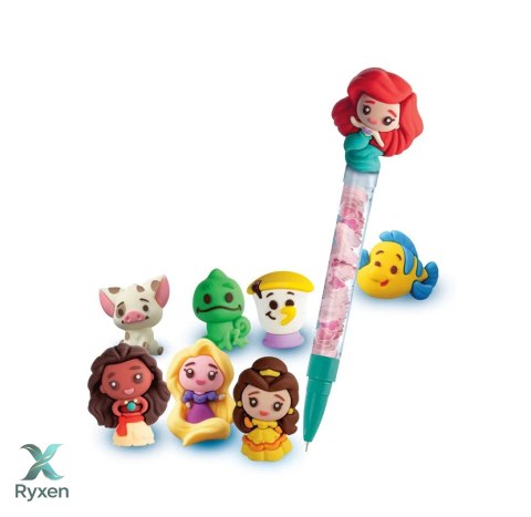 Idea Art Fabryka Długopisów Księżniczki Disney Clementoni 18210 CLEMENTONI