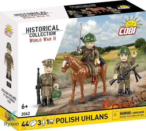 Klocki polscy ułani 44 klatki COBI KLOCKI