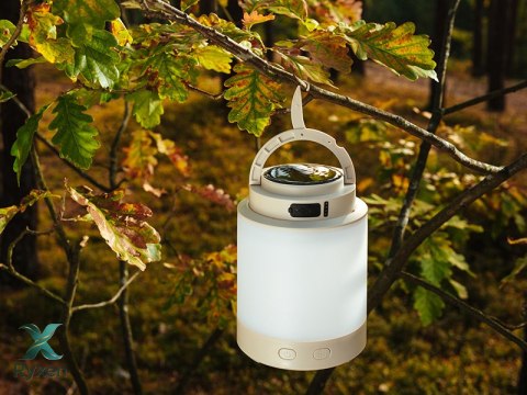 Lampa kempingowa z panelem solarnym 2 w 1 Tracer Ulight TRACER