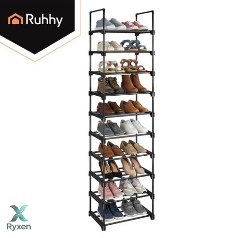 Półka na buty 10 poziomowa 45x30x174cm Ruhhy RUHHY