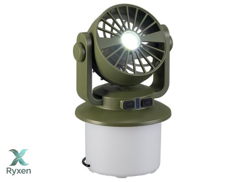 Przenośna lampa kempingowa z wentylatorem TRACER LightBreeze TRACER