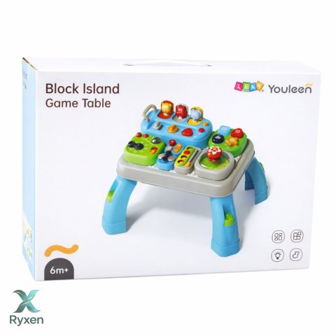 Stoliczek Edukacyjny Interaktywny Dla Malucha Moduły Dźwięki LEAN TOYS