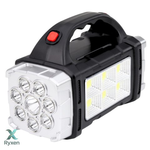 Wielofunkcyjna Latarka Solarna Szerokokątna LED HB-1678 38W LEAN