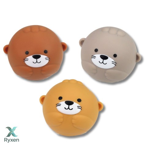 Zabawki Do Kąpieli Wydra Zwierzątka Zjeżdżalnia Kosz Sitko 10 el. LEAN TOYS
