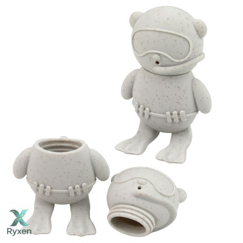 Zabawki Edukacyjne Do Kąpieli Sensoryczne Figurki Gumowe Pastelowe 4 szt. LEAN TOYS