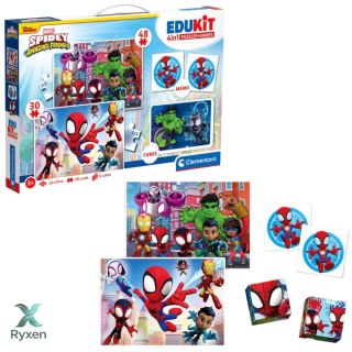 Zestaw Edukacyjny Puzzle Memo Klocki MARVEL SPIDEY Clementoni 18295 CLEMENTONI