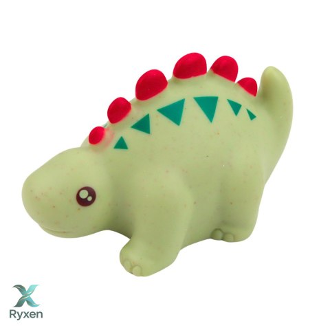Zestaw Gumowe Dinozaury Edukacyjne Do Kąpieli Zabawy Pastelowe 6 szt. LEAN TOYS