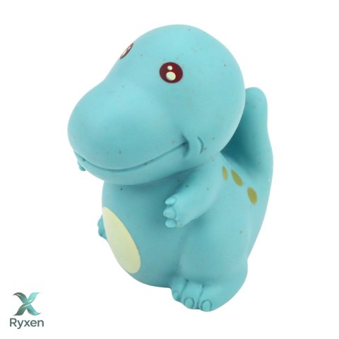 Zestaw Gumowe Dinozaury Edukacyjne Do Kąpieli Zabawy Pastelowe 6 szt. LEAN TOYS