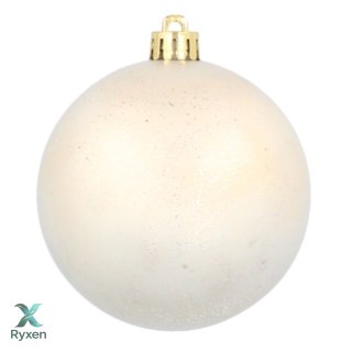 Ekskluzywna Bombka Choinkowa od Kamai Christmas Decoration® - Kolor Szampański, Komplet 4 Sztuk Kamai Christmas Decorations