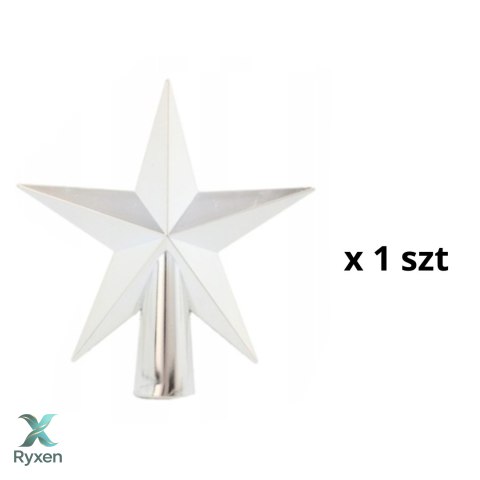 Komplet 19 Bombek Choinkowych Kamai Christmas Decoration® - Kolor Szampański z Gwiazdą na Czubek Kamai Christmas Decorations