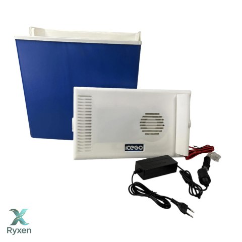 Lodówka samochodowa elektryczna 24L KAMAI ICEGO, zasilanie 12-230V, niebieska ICEGO
