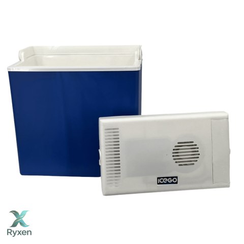 Lodówka samochodowa elektryczna 24L KAMAI ICEGO, zasilanie 12-230V, niebieska ICEGO