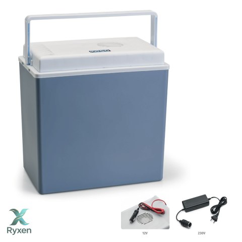 Lodówka samochodowa elektryczna 30L KAMAI ICEGO, zasilanie 12-230V, niebieska ICEGO