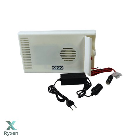 Lodówka samochodowa elektryczna 30L KAMAI ICEGO, zasilanie 12-230V, niebieska ICEGO
