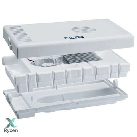 Lodówka samochodowa elektryczna 30L KAMAI ICEGO, zasilanie 12-230V, niebieska ICEGO