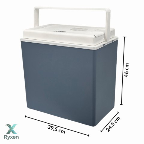 Lodówka samochodowa elektryczna 30L KAMAI ICEGO, zasilanie 12-230V, niebieska ICEGO