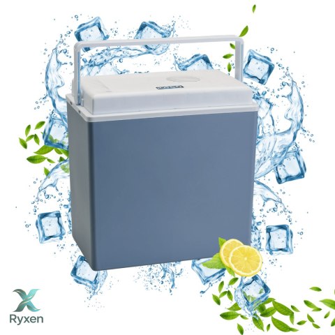 Lodówka samochodowa elektryczna 30L KAMAI ICEGO, zasilanie 12-230V, niebieska ICEGO