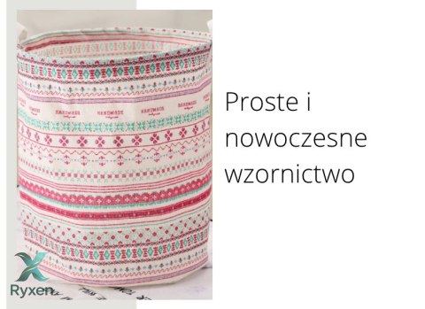 Pojemnik, kosz materiałowy do przechowywania 43x33 cm Kamai