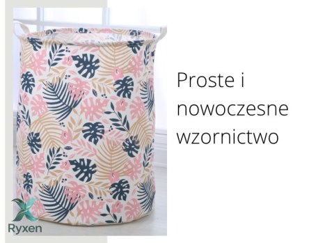 Pojemnik, kosz materiałowy do przechowywania LIŚCIE 50x40 cm Kamai