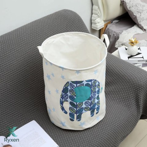 Pojemnik, kosz materiałowy do przechowywania SŁOŃ 50x40 cm Kamai