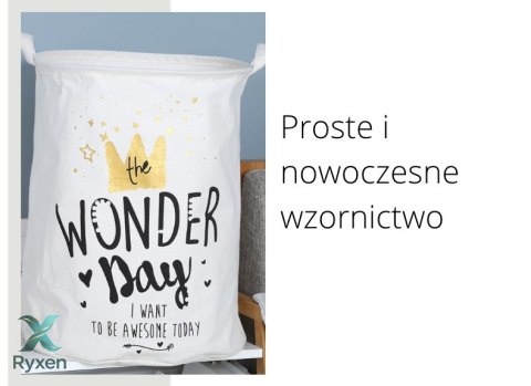 Pojemnik, kosz materiałowy do przechowywania WONDER DAY 45x35 cm Kamai