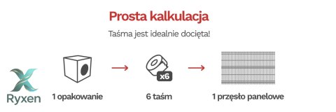 Taśma ogrodzeniowa PASKI 6 x 2,55mb BASIC 19cm PROTECTO™ ZIELONA + 12 klipsów GRATIS PROTECTO