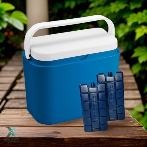 Wkłady mrożące zestaw 2 szt. po 240 ml, do lodówek turystycznych, nietoksyczne, wymiary 14,5x8 cm Kamai COOLBOX