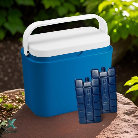 Wkłady mrożące zestaw 2 szt. po 240 ml, do lodówek turystycznych, nietoksyczne, wymiary 14,5x8 cm Kamai COOLBOX