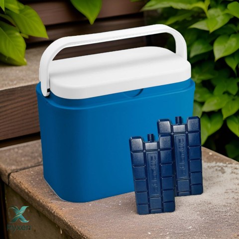 Wkłady mrożące zestaw 2 szt. po 240 ml, do lodówek turystycznych, nietoksyczne, wymiary 14,5x8 cm Kamai COOLBOX