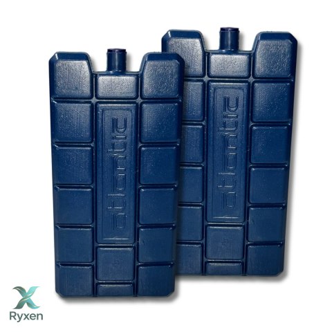 Wkłady mrożące zestaw 2 szt. po 240 ml, do lodówek turystycznych, nietoksyczne, wymiary 14,5x8 cm Kamai COOLBOX